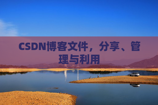 CSDN博客文件，分享、管理与利用